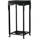 高卓 富士松竹梅透かし 黒檀